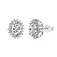 [Aethel jewelry]Delicate Radiant Oval Cut Daily Earrings