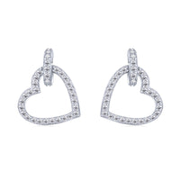 [Aethel jewelry]Dainty Heart Shape Earrings