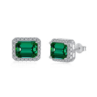 [Aethel jewelry]Luxurious Dainty Emerald Cut Banquet Earrings