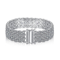 [Aethel jewelry]Ornate Elegant Round Cut Party Bracelet