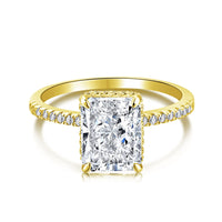 [Aethel jewelry]4.0 Carat Luxurious Engagement Ring