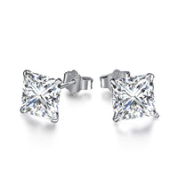 [Aethel jewelry]Ornate Square Shape Earrings