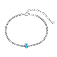 [Aethel jewelry]0.75 Carat Exquisite Oval Cut Daily Bracelet