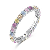 [Aethel jewelry]Elegant Vivid Round Cut Daily Ring