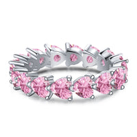 [Aethel jewelry]0.25 Carat Radiant Romance Heart Cut Lover Ring