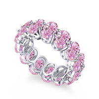 [Aethel jewelry]Dainty Elongated Cushion Cut Tennis Ring
