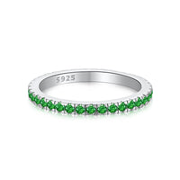 [Aethel jewelry]Delicate Sparkling Round Cut Daily Ring