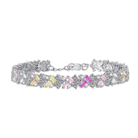 [Aethel jewelry]Dazzling Unique Multi Shape Daily Bracelet
