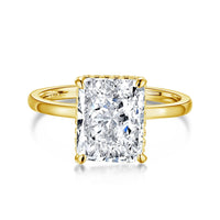 [Aethel jewelry]4.0 Carat Ornate Enchanting Radiand Cut Banquet Ring