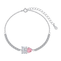 [Aethel jewelry]Dazzling Unique Multi Shape Lover Bracelet