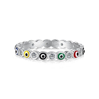 [Aethel jewelry]Sparkling Vibrant Round Shape Daily Ring