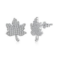 [Aethel jewelry]Exquisite Maple Leaf Design Earrings