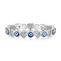 [Aethel jewelry]Radiant Colorful Round Shape Daily Ring