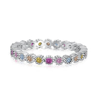 [Aethel jewelry]Exquisite Colorful Round Cut Party Ring