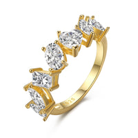 [Aethel jewelry]Delicate Multi Cut Ring