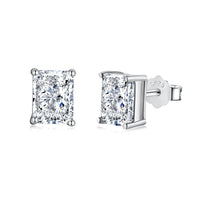 [Aethel jewelry]Radiant Luxurious Princess Cut Daily Earrings