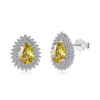 [Aethel jewelry]Delicate Gorgeous Pear Cut Daily Earrings