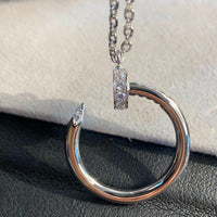 [Aethel jewelry]JUSTE NECKLACE SILVER