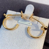 [Aethel jewelry]JUSTE EARRINGS PINK GOLD