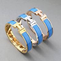 [Aethel jewelry]H BRACELET TURQUOISE 12MM