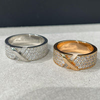 [Aethel jewelry]LIENS EVIDENCE  DIAMOND PAVED RING