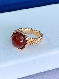 [Aethel jewelry]PERLEE COULEURS ROSE GOLD RING