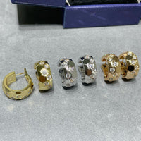 [Aethel jewelry]BEE LOVE DIAMOND HOOP EARRINGS