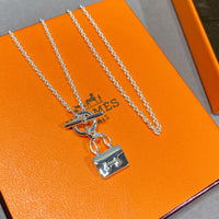 [Aethel jewelry]CONSTANCE PEDANT SILVER NECKLACE