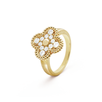 [Aethel jewelry]CLOVER DIAMOND RING