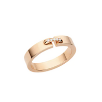 [Aethel jewelry]ALLIANCE LIENS VIDENCE DIAMOND 4MM RING