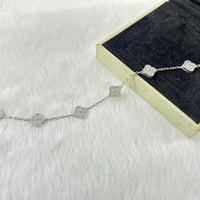 [Aethel jewelry]CLOVER 6 MOTIF DIAMOND BRACELET