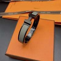 [Aethel jewelry]CLIC HM SO BLACK GREY BRACELET