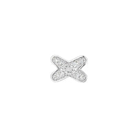 [Aethel jewelry]JEUX DE SILVER DIAMOND EARRINGS