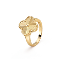 [Aethel jewelry]CLOVER GOLD RING